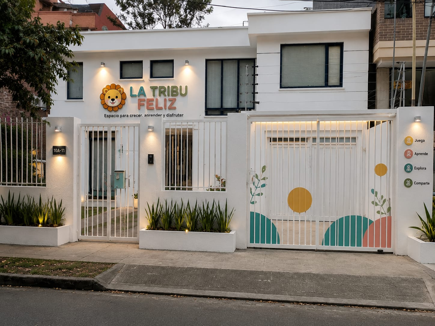 La Tribu Feliz, un pueblito dentro de una casa